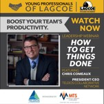 Image of Young Professionals of LAGCOE to Host Business Leadership Webinar
